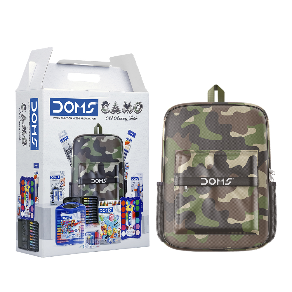 DOMS Pencil Smart Kit . Doms Smart Stationery and Art Kit with Transparent  Zipper Bag . DOMS Smart Kit Full Bundle Value Pack With Transparent Zipper  Bag : Doms | Rokomari.com