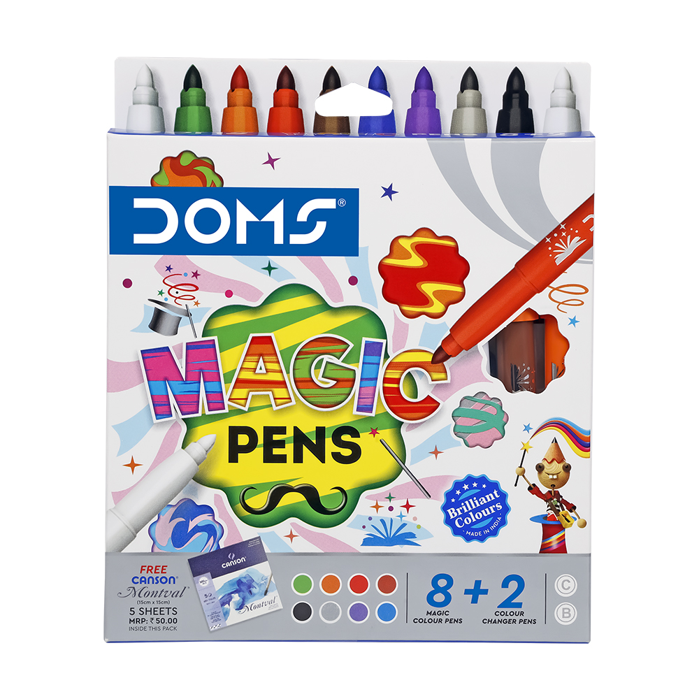 DOMS Magic 8+2 Pen - DOMS