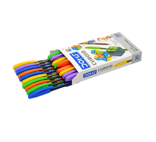 DOMS Cuboid Ballpoint Pens - Image 2