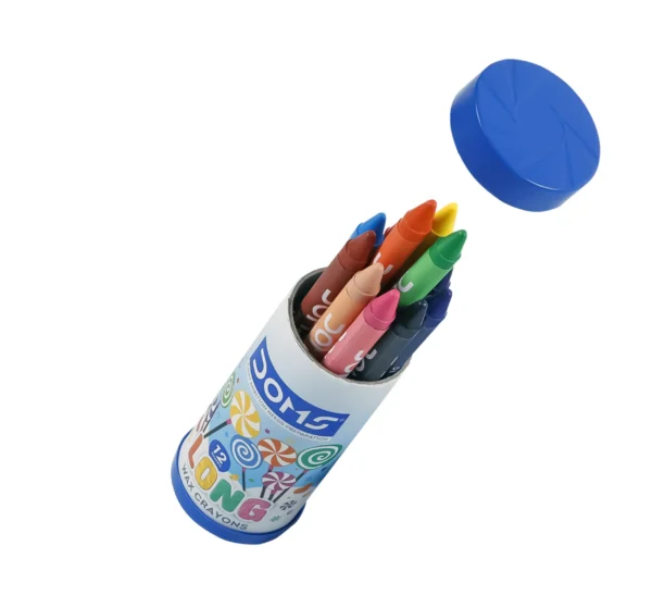 DOMS Long Wax Crayons - Image 2