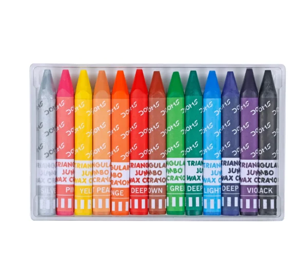 DOMS Tri Jumbo Wax Crayons - Image 2