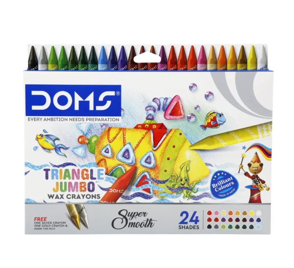 DOMS Tri Jumbo Wax Crayons - Image 3
