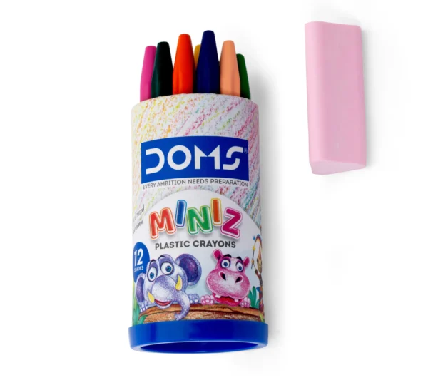 DOMS Plastic Crayons