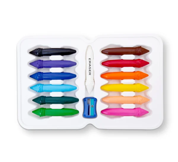 DOMS Dommymate Plastic Crayons - Image 2