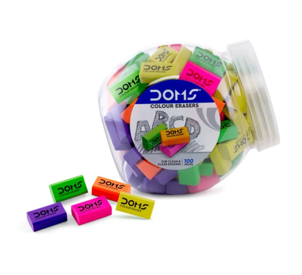 DOMS COLOUR ERASERS - Image 3