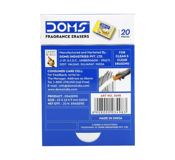 DOMS FRAGRANCE ERASERS - Image 3