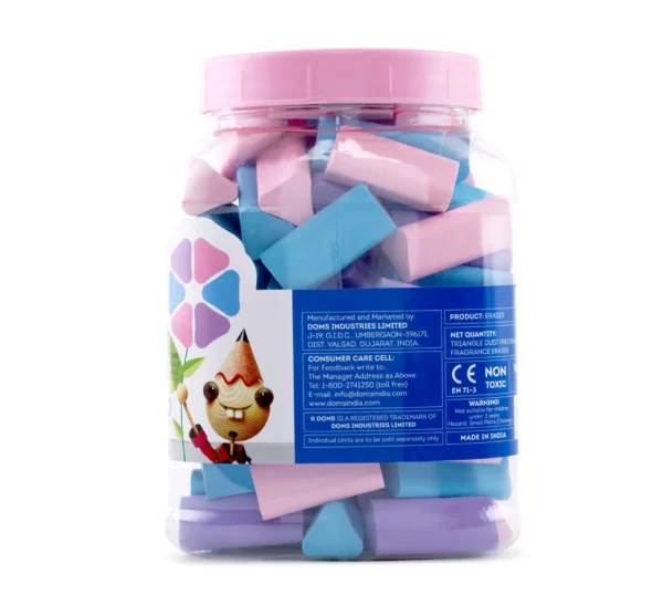 DOMS TRIANGLE FRAGRANCE ERASERS - Image 3
