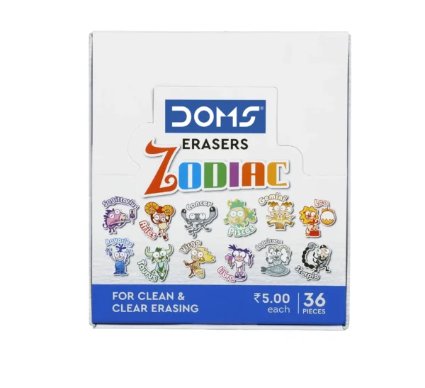 DOMS ZODIAC ERASERS - Image 2