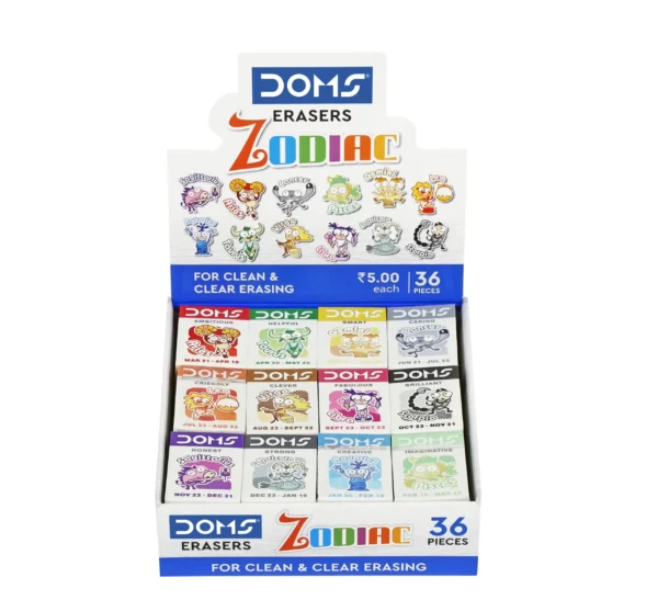 DOMS ZODIAC ERASERS - Image 3