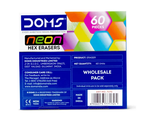 DOMS HEX ERASERS - Image 5