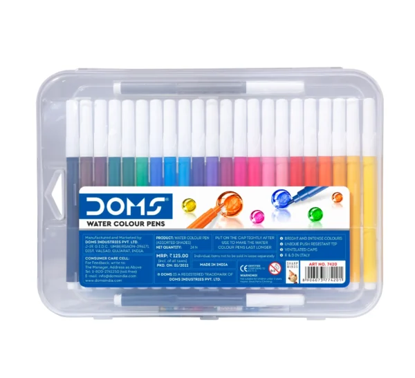 DOMS Aqua Water Colour Pens - Image 4