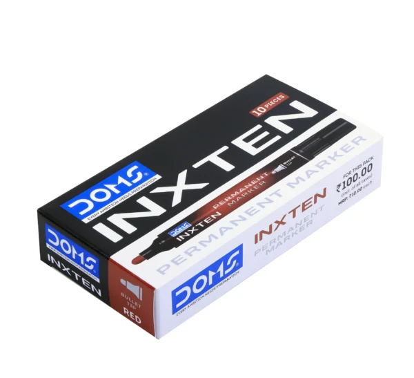 DOMS Inxten Permanent Marker Pens - Image 4