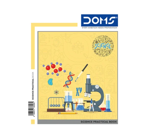 DOMS Single Line/Blank Practical Book – Science