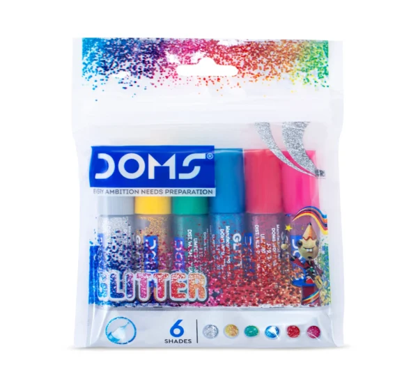 DOMS Glitter Colours 5.5ml - Image 3