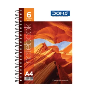 DOMS 6 Subject Spiral Notebook(Nature Series)