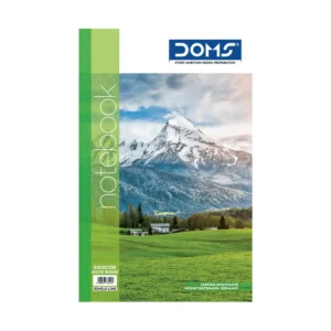 DOMS 33x21Cm Single Line Notebook(Famous Mountains Series)