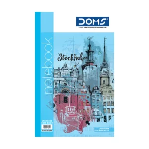 DOMS 33x21Cm Single Line Notebook(Landmark Series)