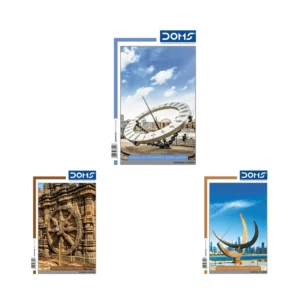 DOMS Single Line Notebook (Sundial Series)