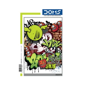 DOMS Single Line Notebook(Graffiti Series)