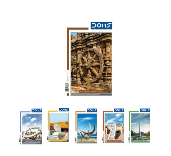 DOMS Single Line Notebook(Sundial Series)