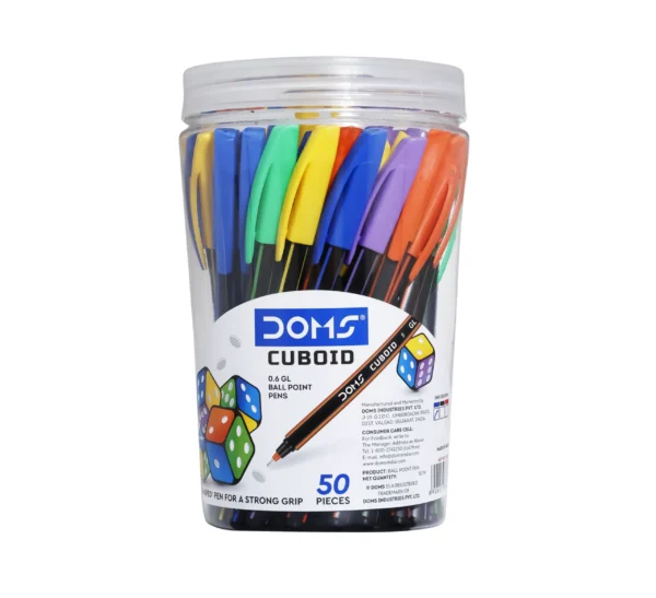 DOMS Cuboid Ballpoint Pens - Image 3