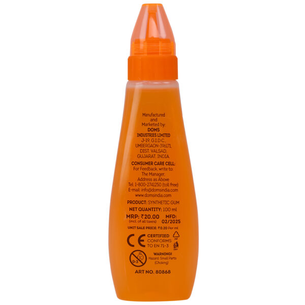 DOMS Fixy Fix Fragrance Glue 100ml - Image 3