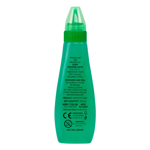 DOMS Fixy Fix Fragrance Glue 100ml - Image 4