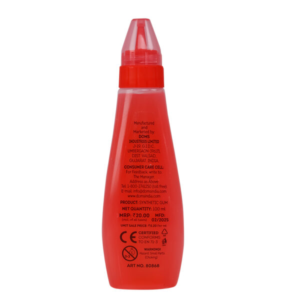 DOMS Fixy Fix Fragrance Glue 100ml - Image 6