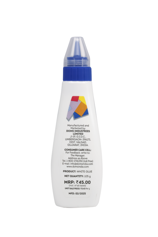 DOMS Fixy Fix White Glue (105 grams) - Image 5