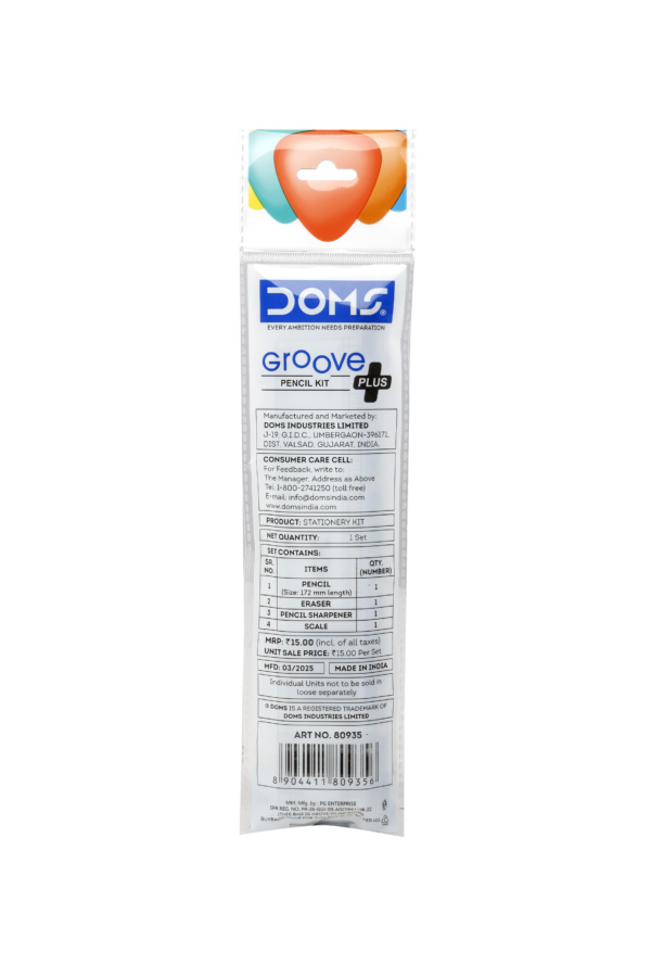 DOMS Groove Plus Pencil Kit - Image 2