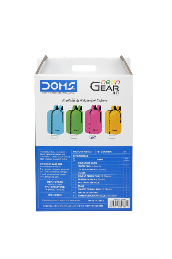 DOMS NEON GEAR KIT - Image 2